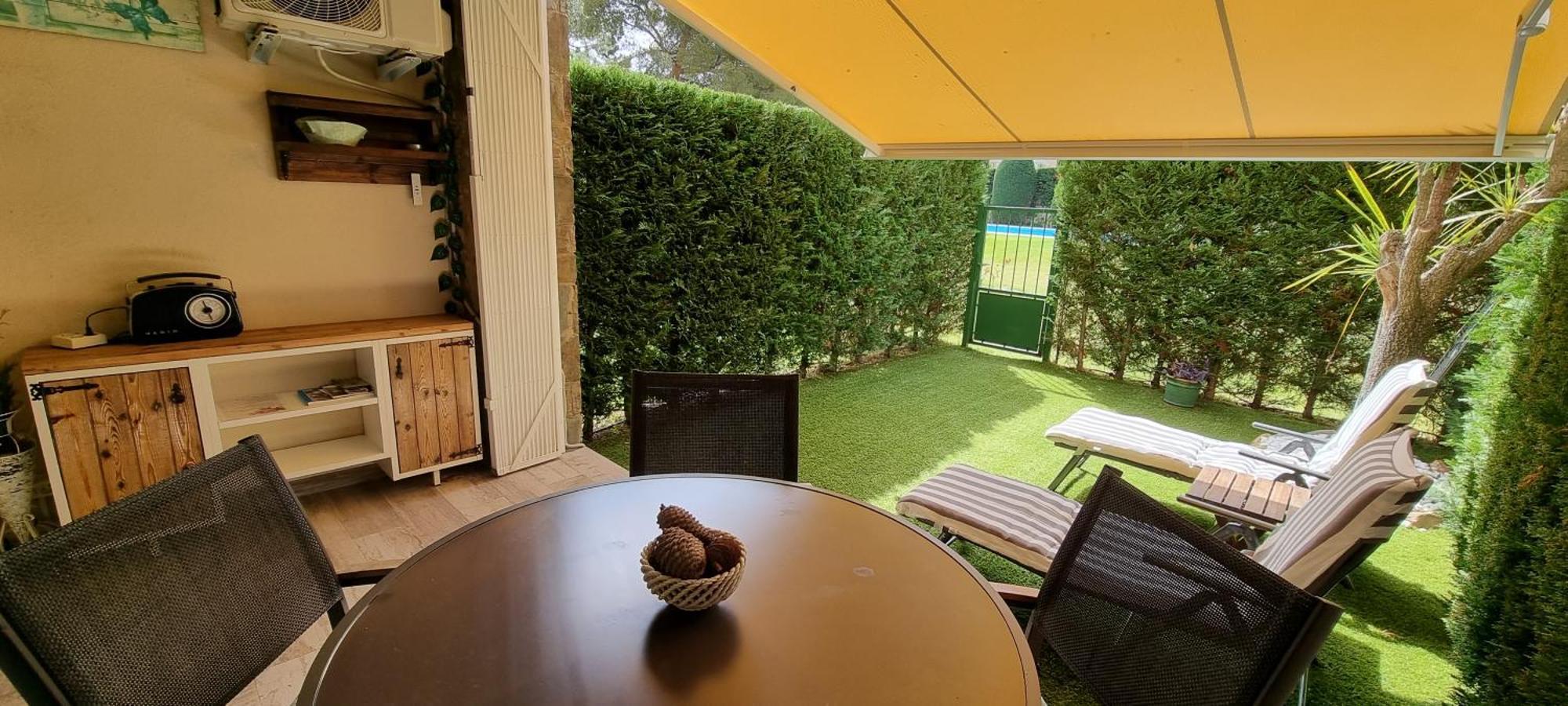 サガロVidabrava Sagaro Garden, Jardin Privado, Piscina, 150 M Playaアパートメント エクステリア 写真