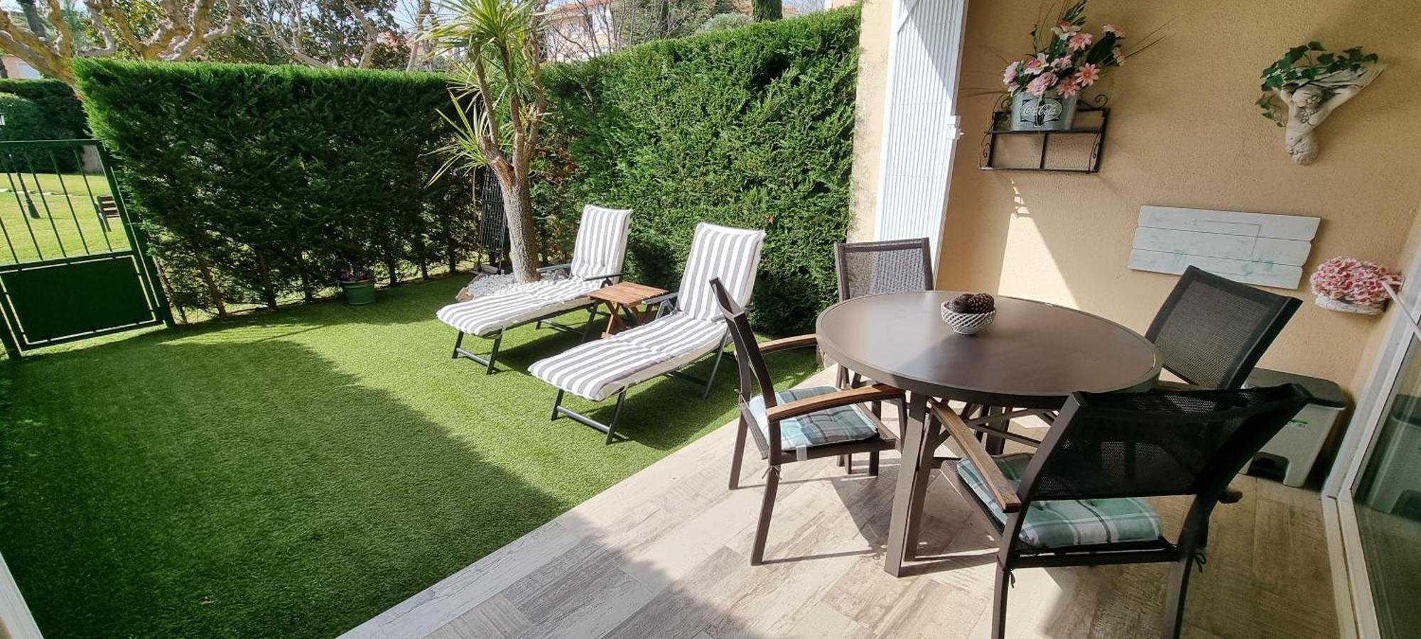 サガロVidabrava Sagaro Garden, Jardin Privado, Piscina, 150 M Playaアパートメント エクステリア 写真